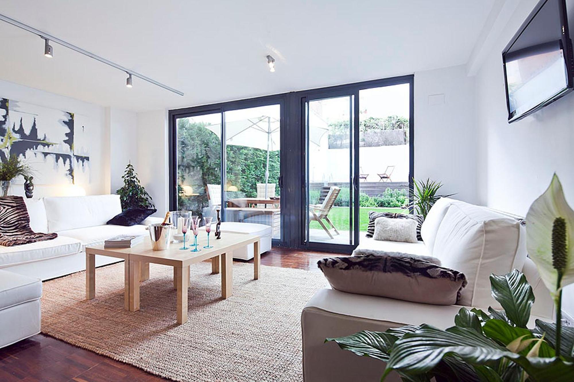 Apartment Barcelona Rentals - Private Pool And Garden Center Værelse billede